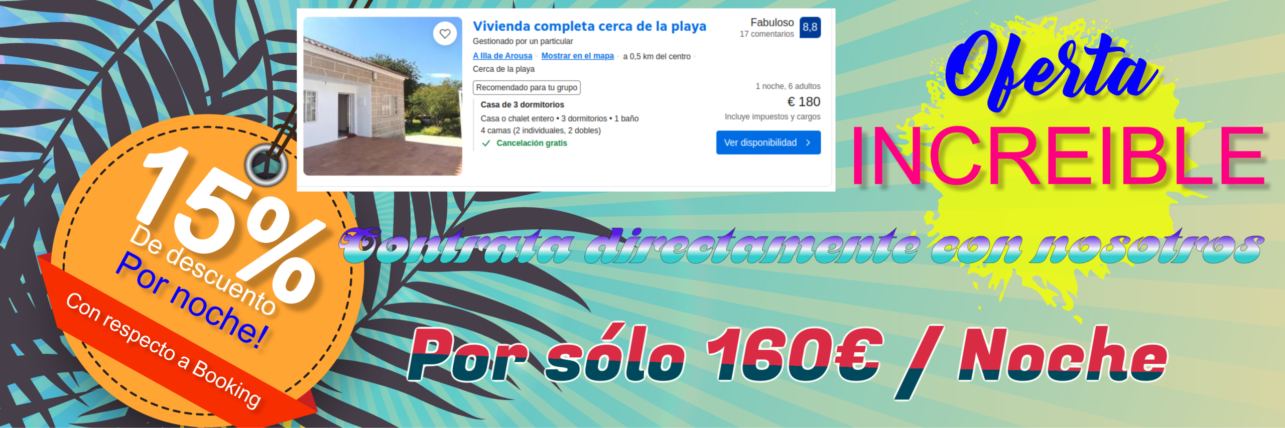 alquiler turistico illa de arousa